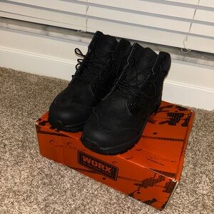 Red Wing Steel Toe Work Boots
